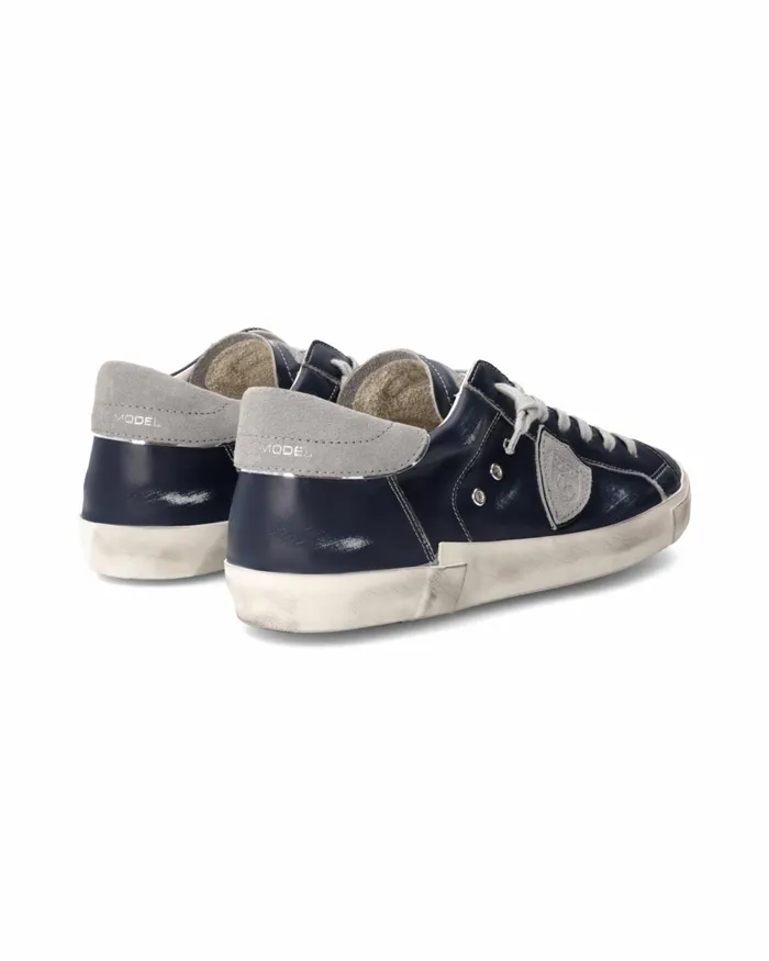 Men Prsx Sneakers Blue Shoes Paris Philippe Model Paris Casual