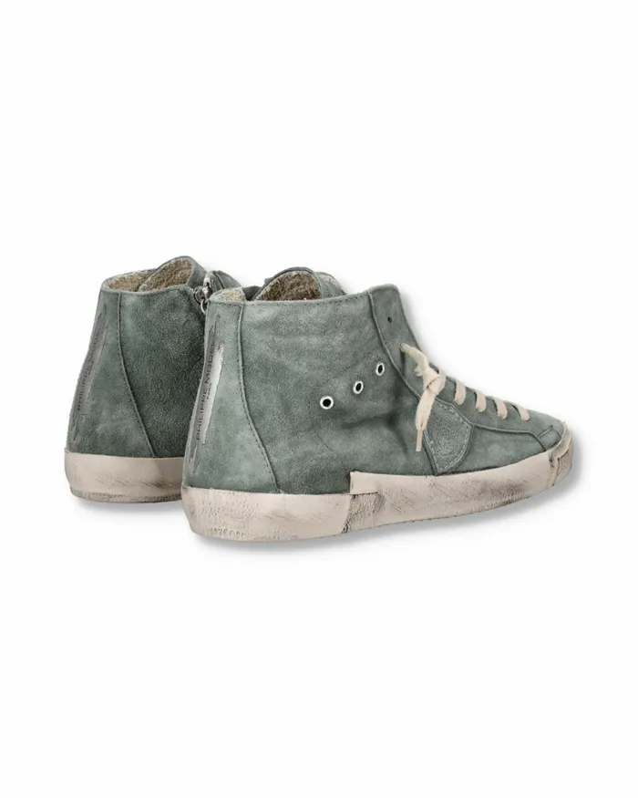 Men Prsx Sneakers Green Casual Shoes Paris Philippe Model Paris Casual