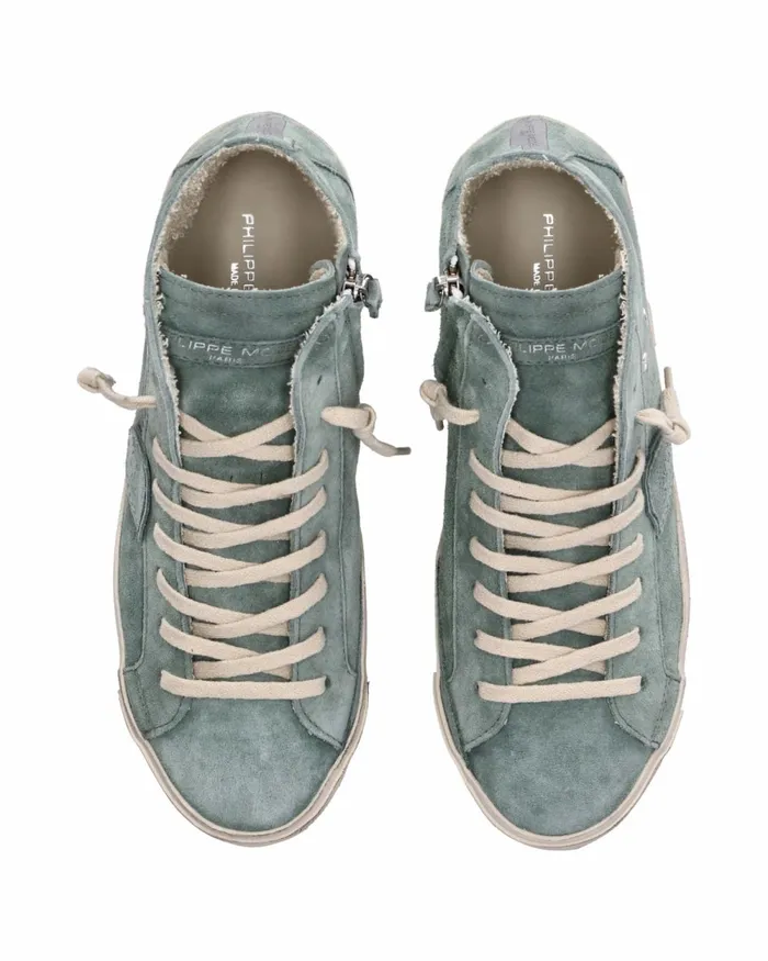 Men Prsx Sneakers Green Casual Shoes Paris Philippe Model Paris Casual