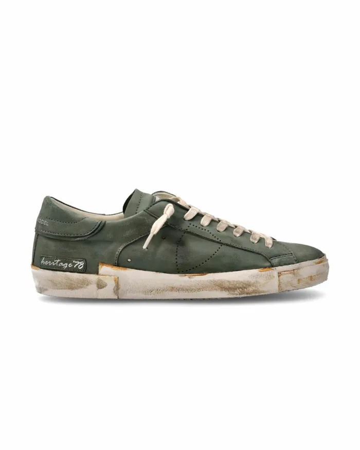 Men Prsx Sneakers Green Shoes Paris Philippe Model Paris Casual