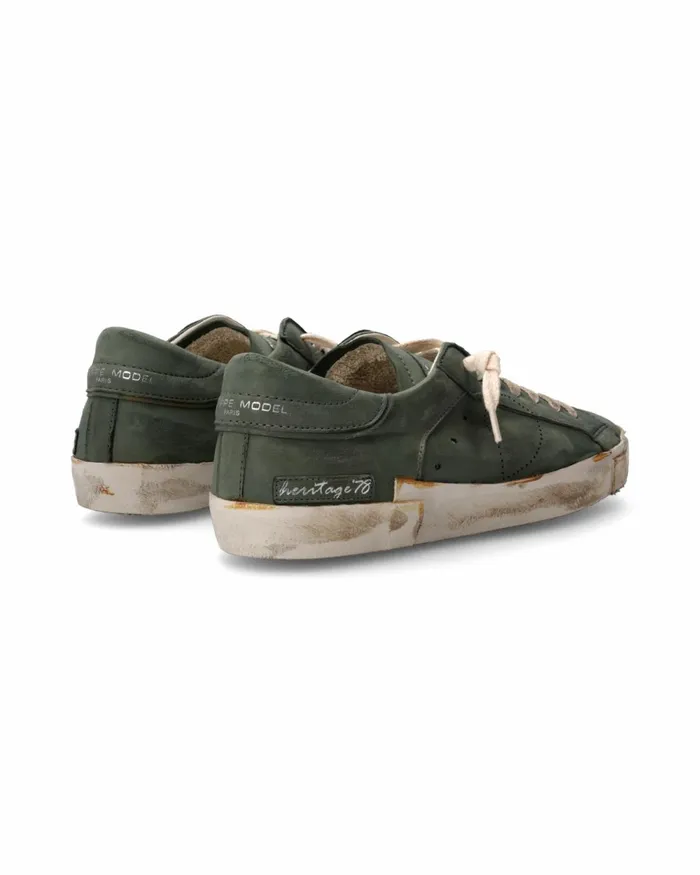 Men Prsx Sneakers Green Shoes Paris Philippe Model Paris Casual