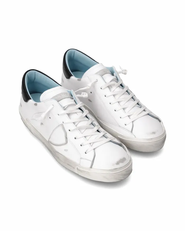 Men Prsx Sneakers WhiteBlack Shoes Paris Philippe Model Paris Minimal