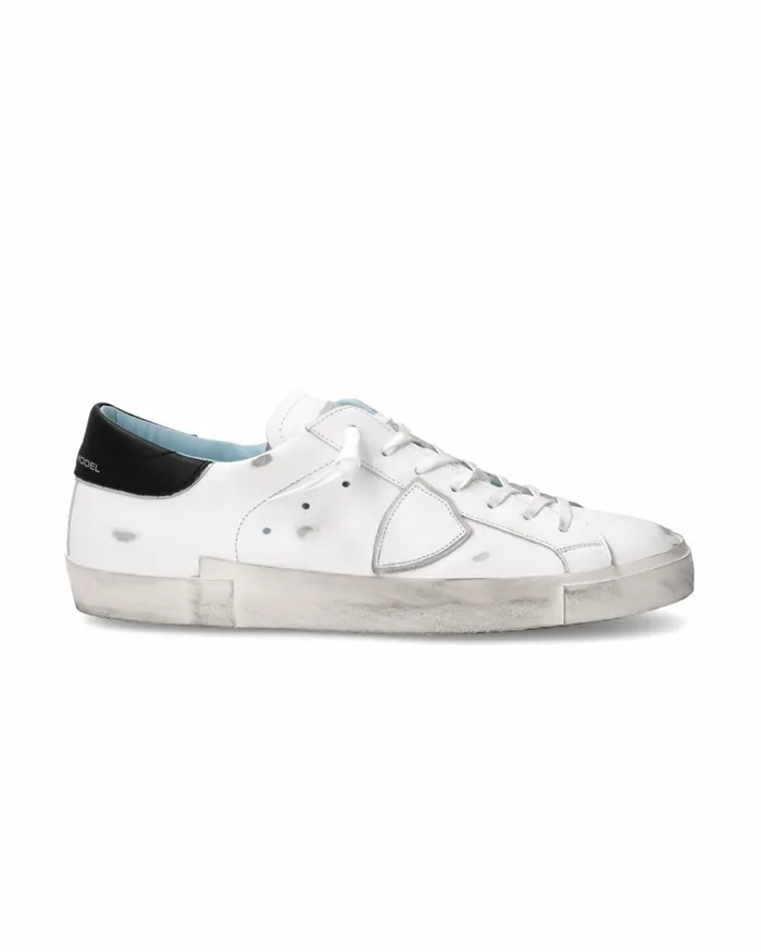 Men Prsx Sneakers WhiteBlack Shoes Paris Philippe Model Paris Minimal