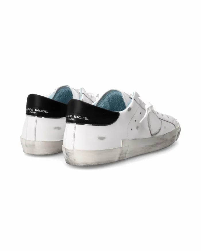 Men Prsx Sneakers WhiteBlack Shoes Paris Philippe Model Paris Minimal