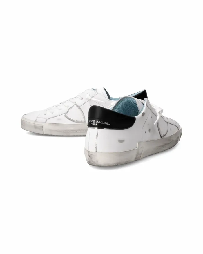 Men Prsx Sneakers WhiteBlack Shoes Paris Philippe Model Paris Minimal