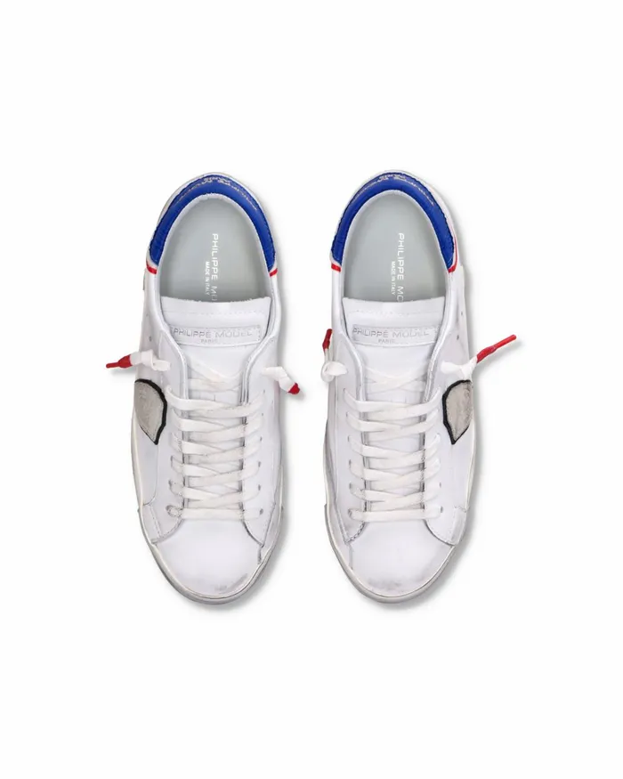 Men Prsx Sneakers WhiteBlue Low Shoes Parisquot Philippe Model Paris Low