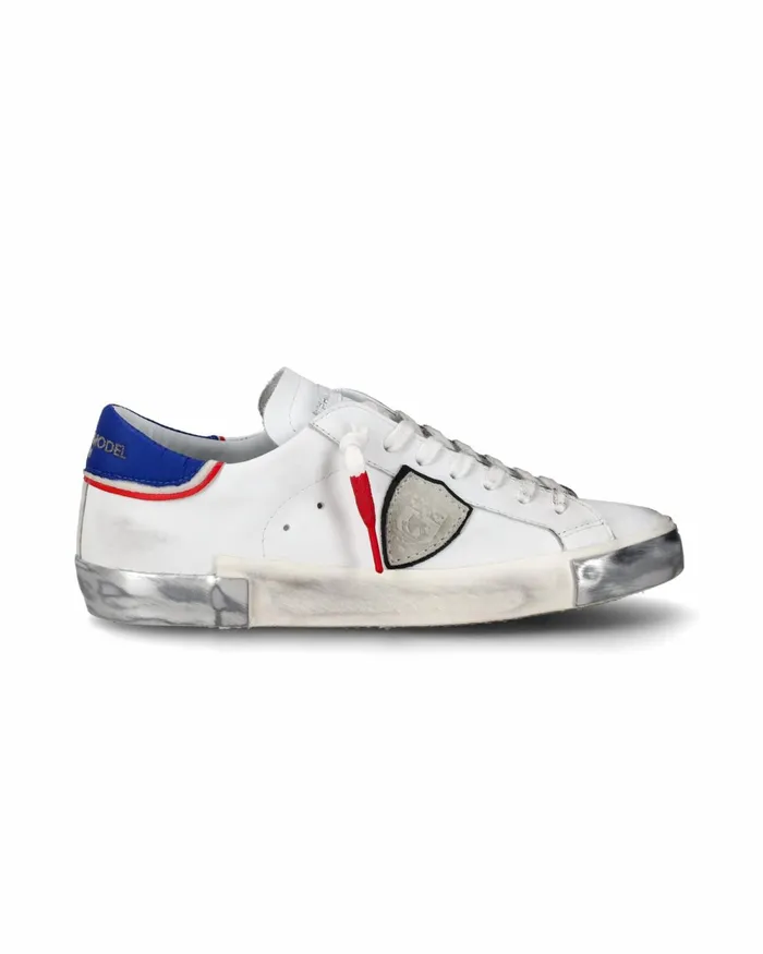 Men Prsx Sneakers WhiteBlue Low Shoes Parisquot Philippe Model Paris Low