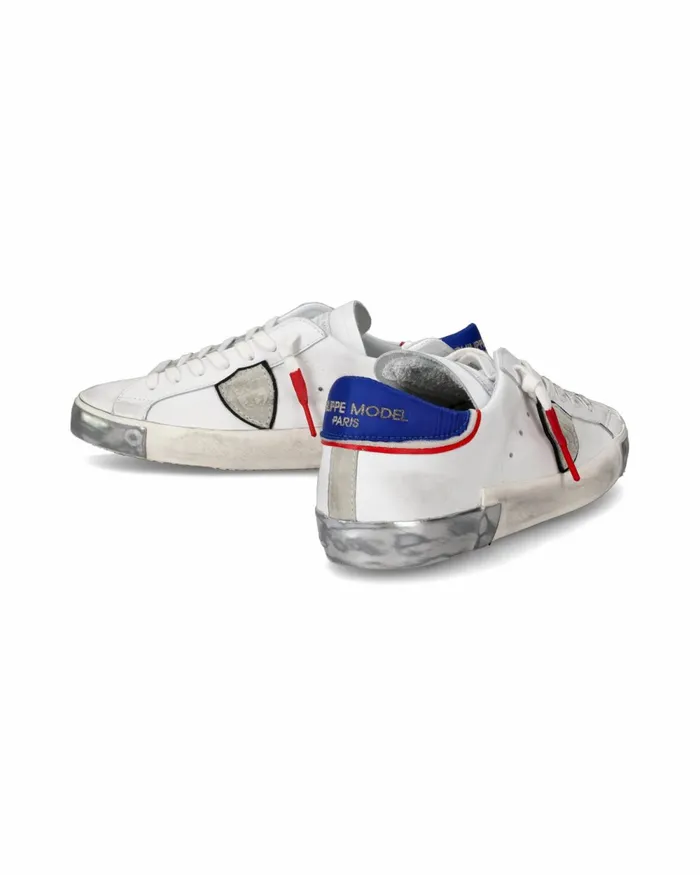 Men Prsx Sneakers WhiteBlue Low Shoes Parisquot Philippe Model Paris Low