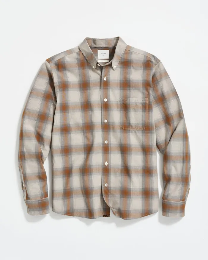 Men Shirting Billy Reid Shadow Plaid Tuscumbia Shirt Bd Greymulti