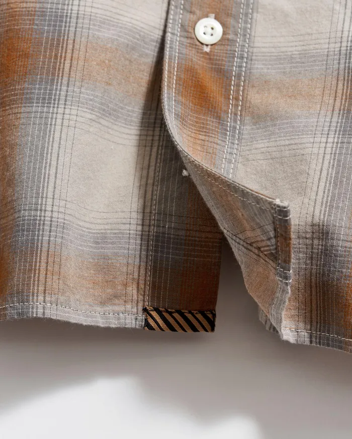 Men Shirting Billy Reid Shadow Plaid Tuscumbia Shirt Bd Greymulti