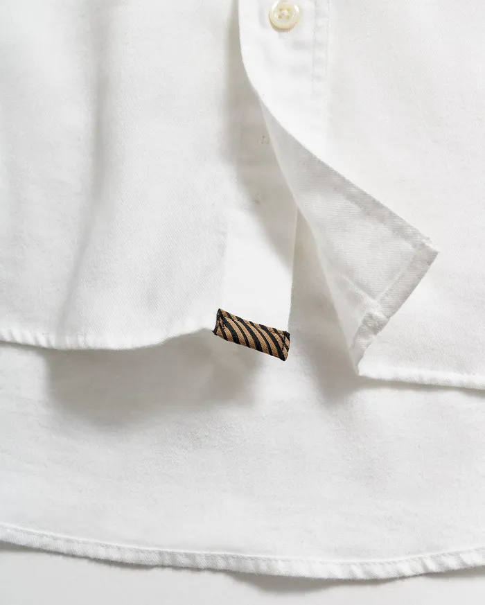 Men Shirting Billy Reid Tuscumbia Classic Shirt White