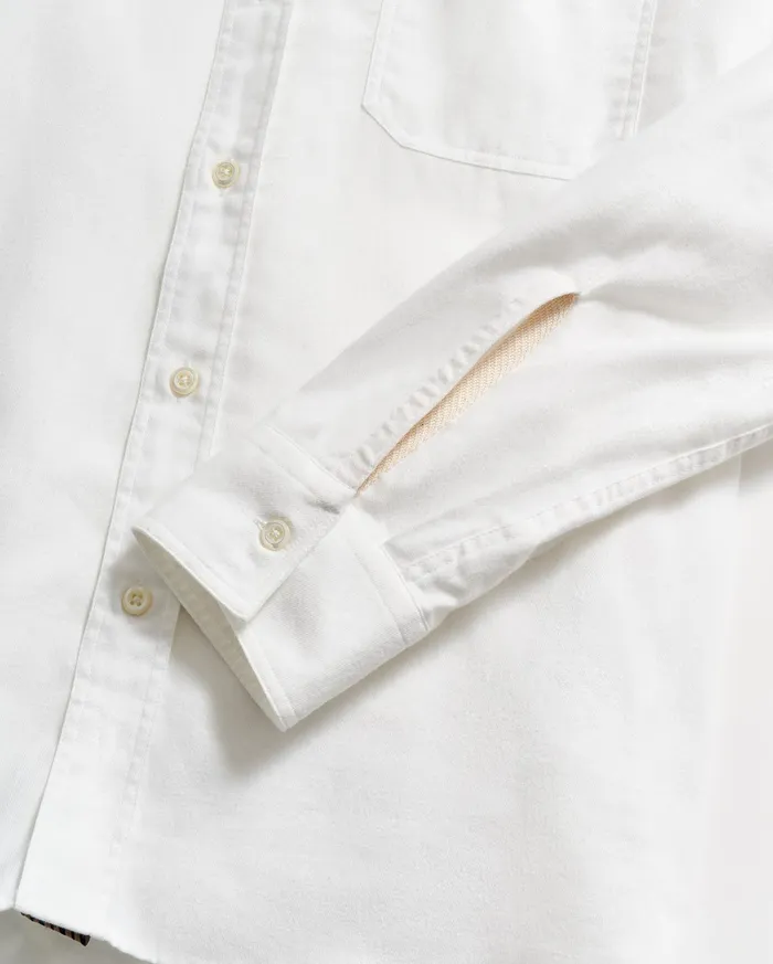 Men Shirting Billy Reid Tuscumbia Classic Shirt White