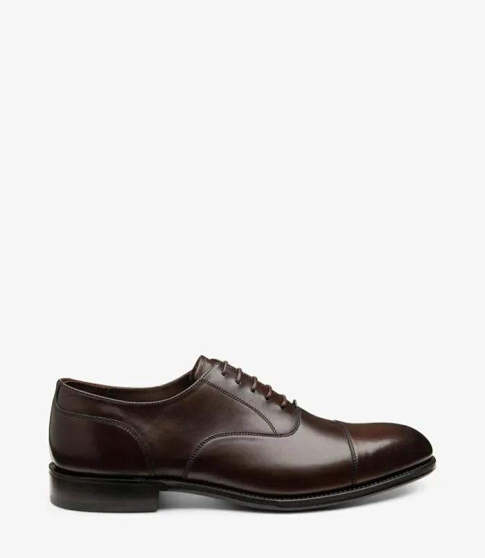 Men Stonegate Scorched Walnut Loake Plain Ties