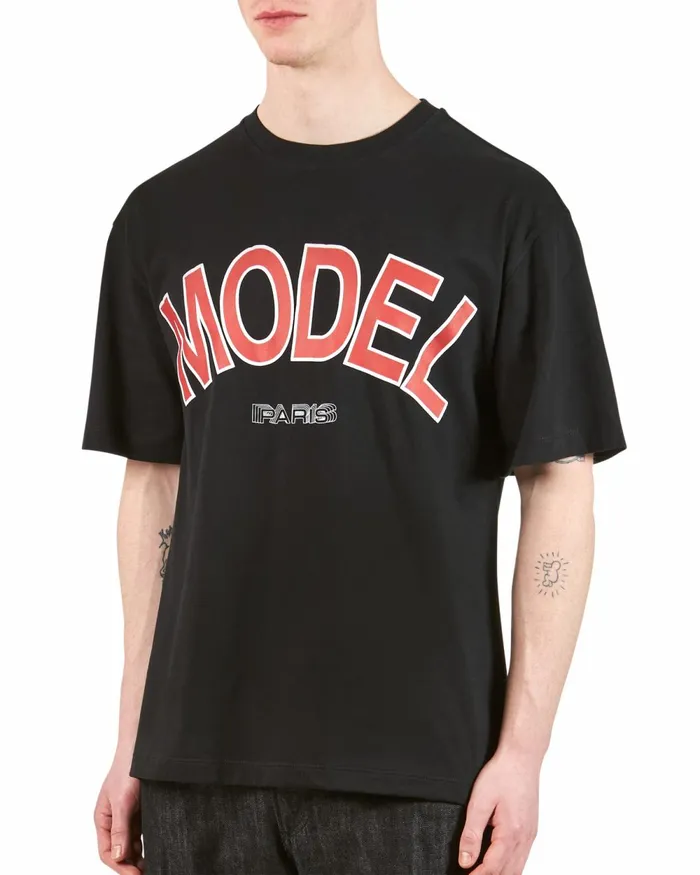 Men TShirt 8211 Black Philippe Model Paris TShirts And Shirts