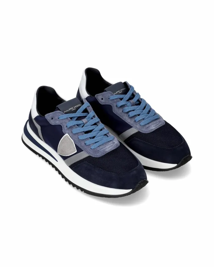 Men Tropez 21 Blue Sneakers Paris Philippe Model Paris Minimal