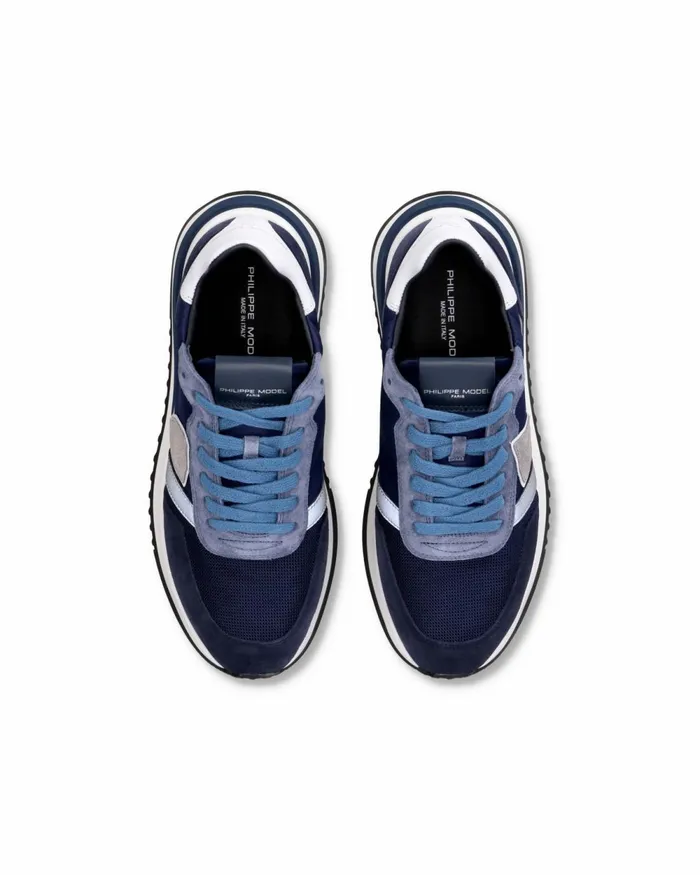Men Tropez 21 Blue Sneakers Paris Philippe Model Paris Minimal