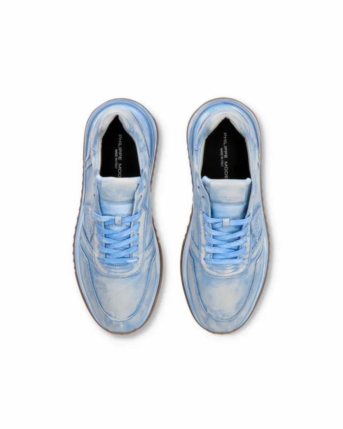 Men Tropez 21 Sneakers Blue Low Shoes Parisquot Philippe Model Paris Running