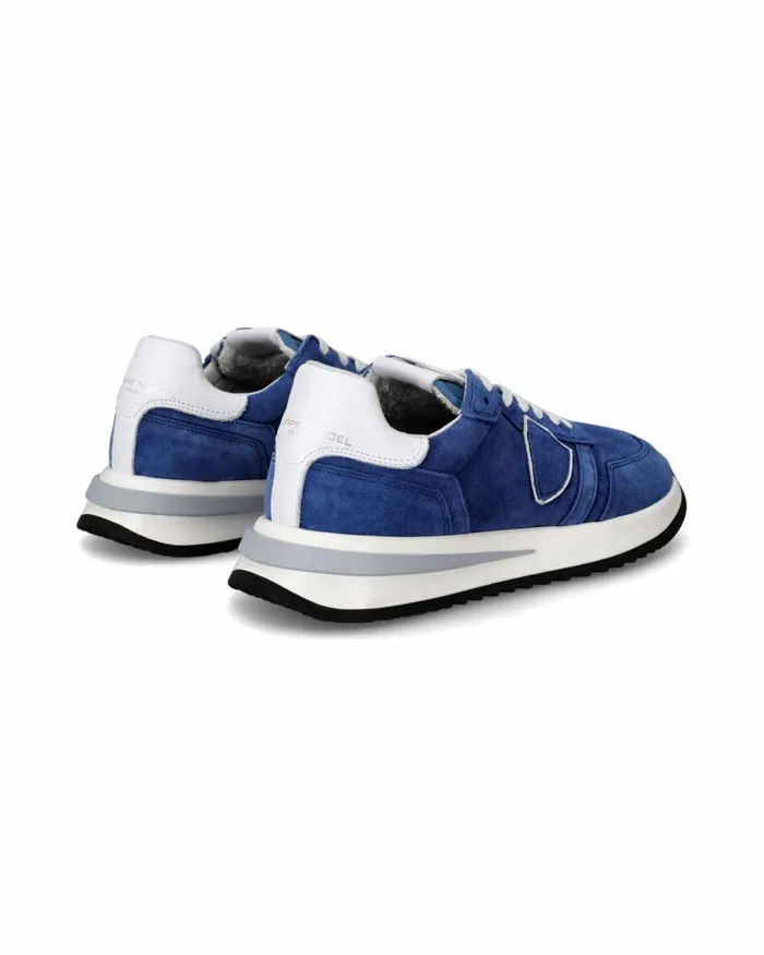 Men Tropez 21 Sneakers Blue Shoes Man Paris Philippe Model Paris Casual