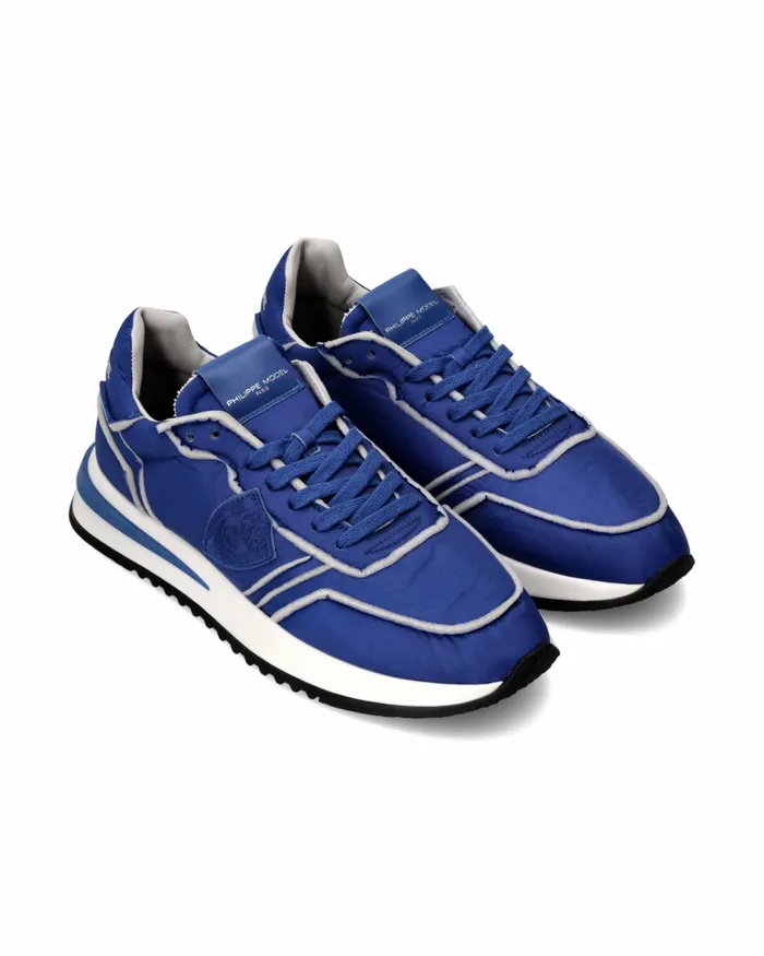 Men Tropez 21 Sneakers Blue Shoes Philippe Model Paris Casual