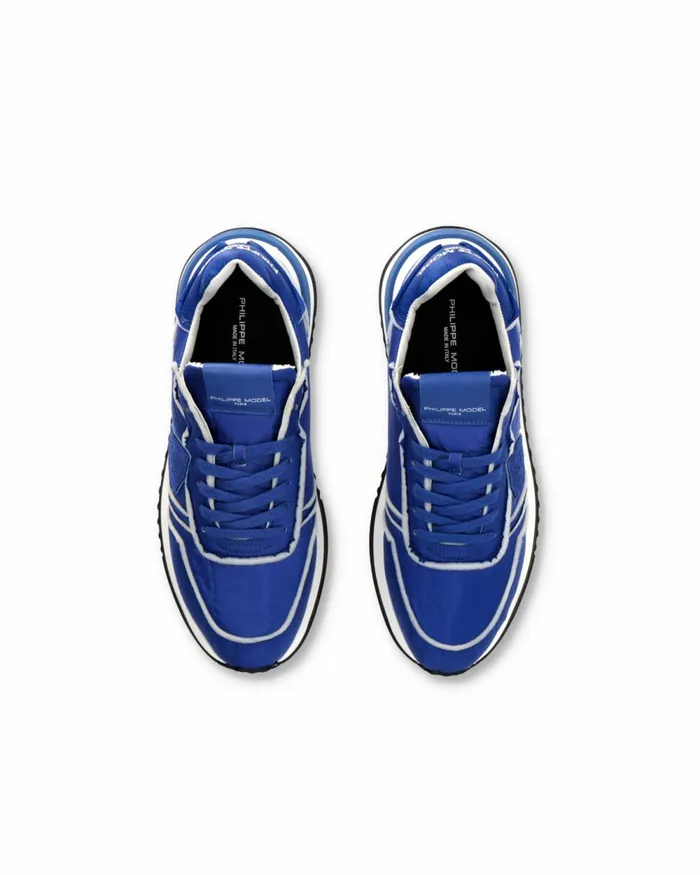 Men Tropez 21 Sneakers Blue Shoes Philippe Model Paris Casual