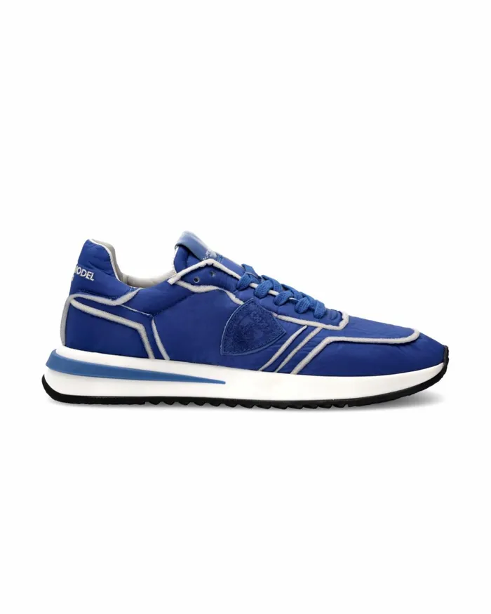 Men Tropez 21 Sneakers Blue Shoes Philippe Model Paris Casual