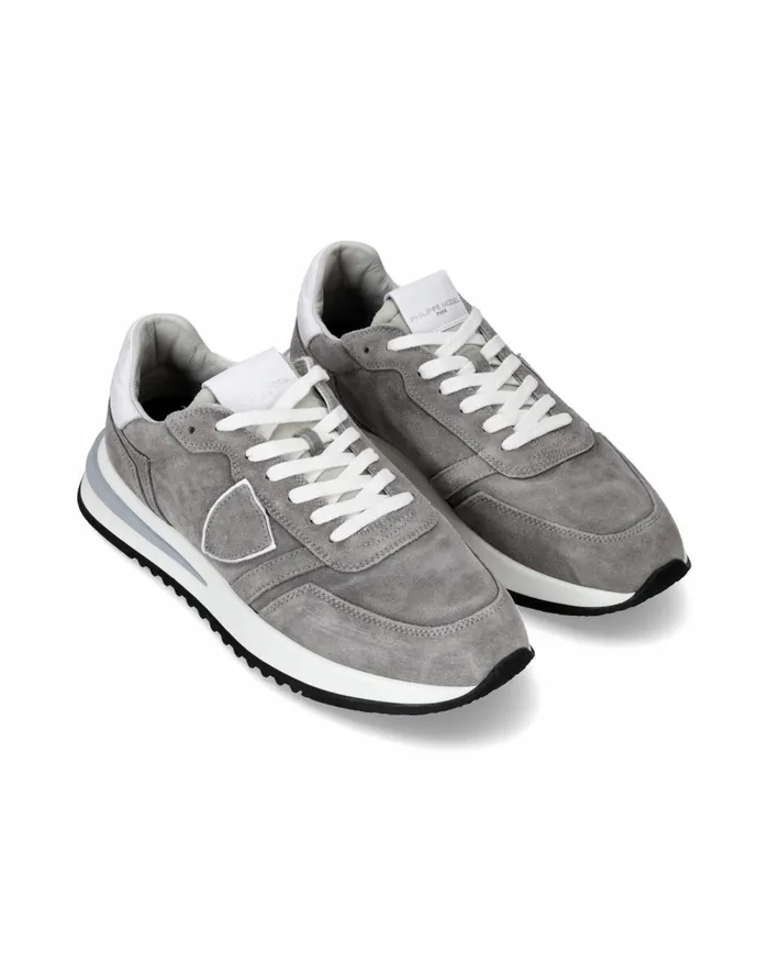 Men Tropez 21 Sneakers Gray Shoes Paris Philippe Model Paris Casual