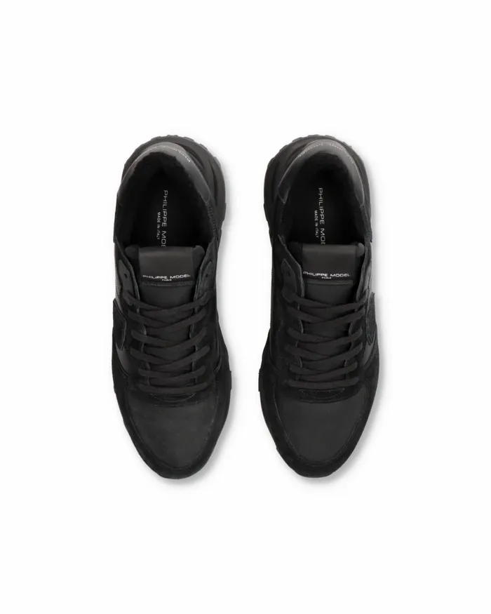 Men Tropez Haute Sneakers Black Shoes Paris Philippe Model Paris Casual