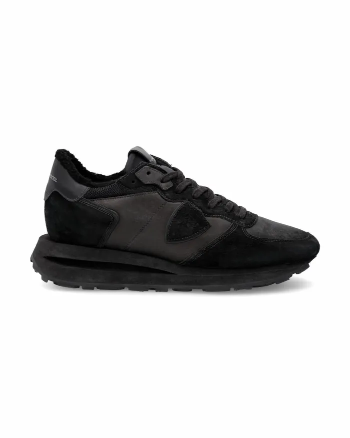 Men Tropez Haute Sneakers Black Shoes Paris Philippe Model Paris Casual