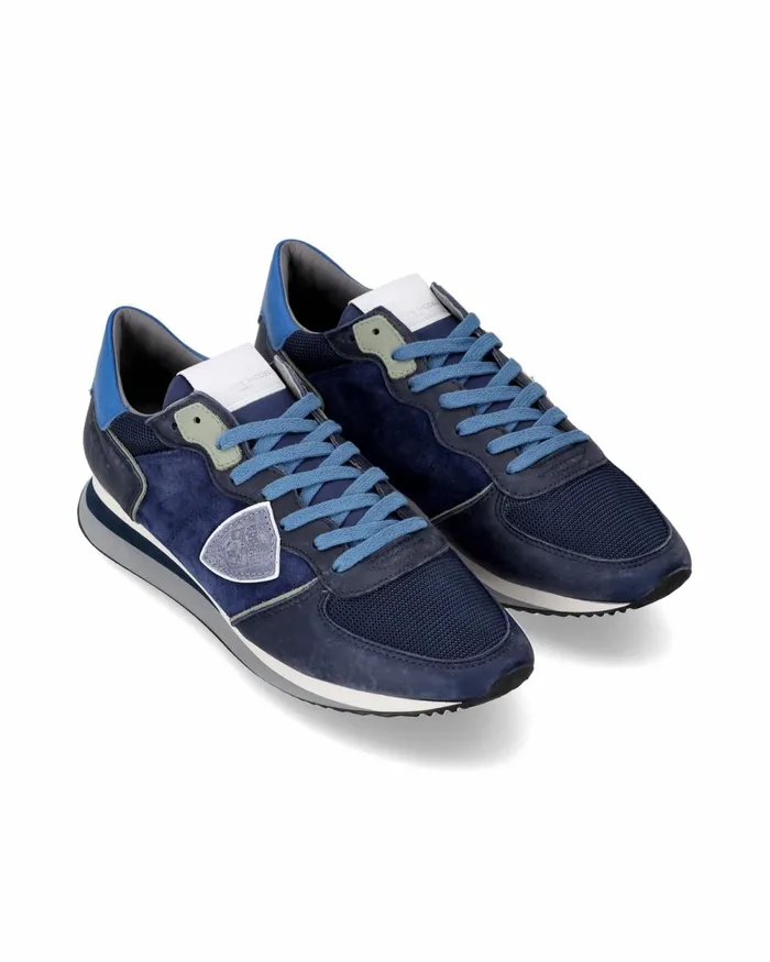 Men Trpx Sneakers Blue Low Shoes Paris Philippe Model Paris Casual