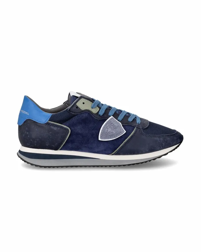 Men Trpx Sneakers Blue Low Shoes Paris Philippe Model Paris Casual
