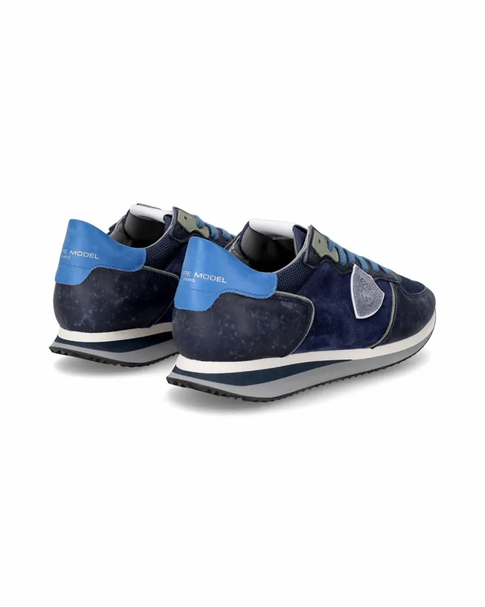 Men Trpx Sneakers Blue Low Shoes Paris Philippe Model Paris Casual