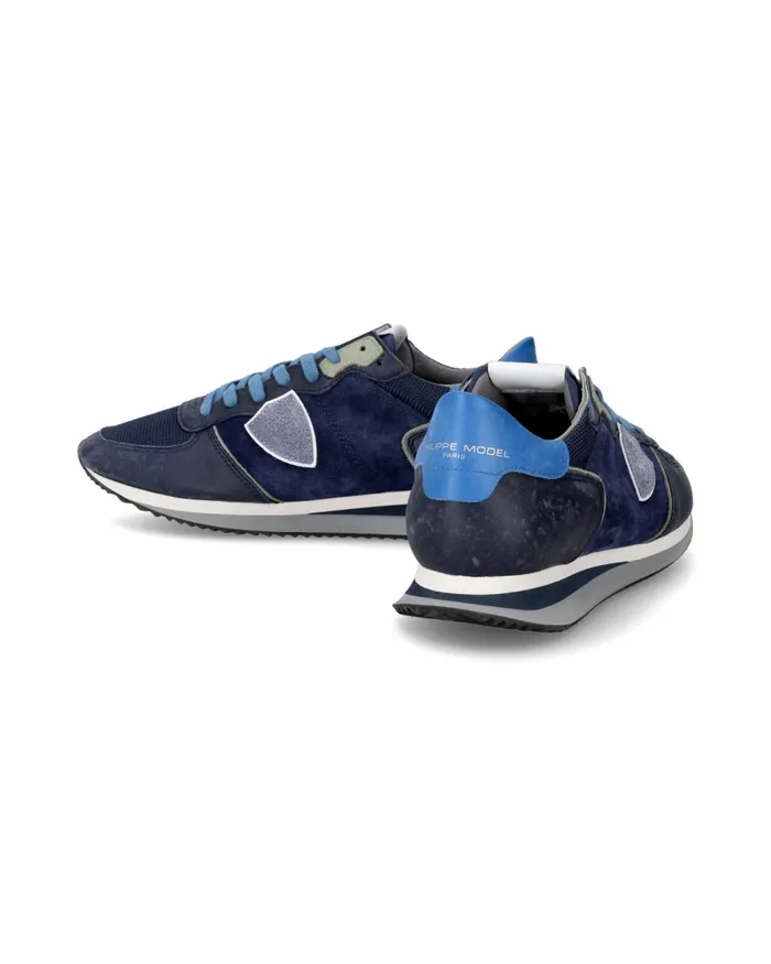 Men Trpx Sneakers Blue Low Shoes Paris Philippe Model Paris Casual