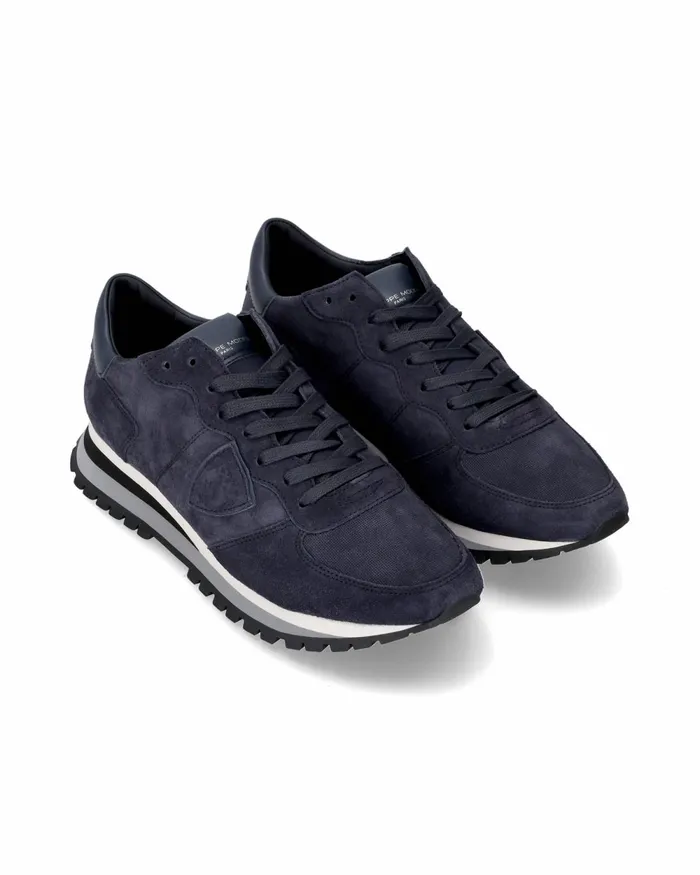 Men Trpx Sneakers Blue Shoes Man Paris Philippe Model Paris Casual