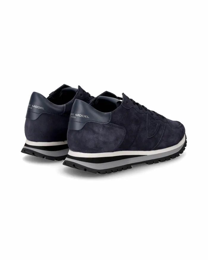 Men Trpx Sneakers Blue Shoes Man Paris Philippe Model Paris Casual