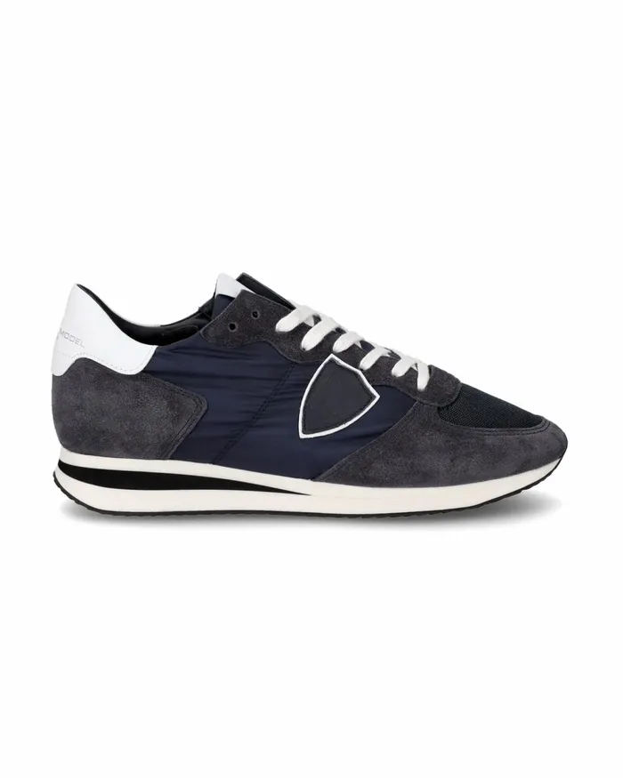 Men Trpx Sneakers Blue Shoes Philippe Model Paris Minimal