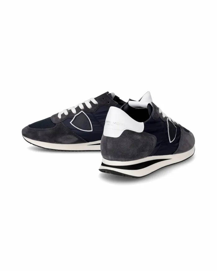 Men Trpx Sneakers Blue Shoes Philippe Model Paris Minimal
