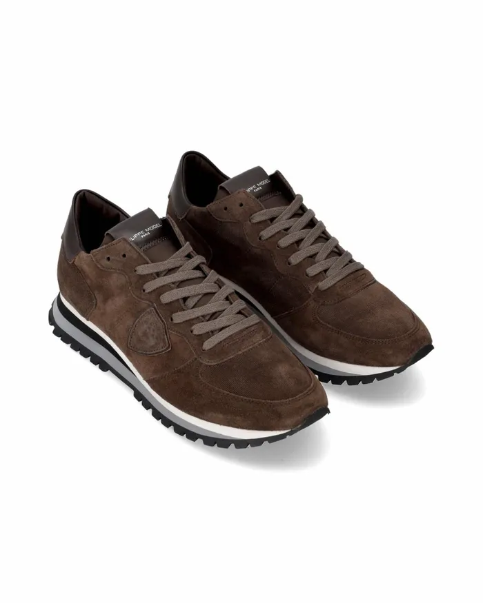 Men Trpx Sneakers Brown Shoes Man Paris Philippe Model Paris Casual