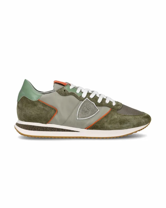 Men Trpx Sneakers GreenOrange Shoes Paris Philippe Model Paris Running