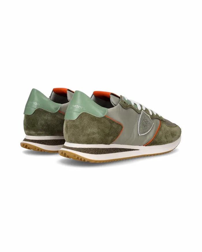 Men Trpx Sneakers GreenOrange Shoes Paris Philippe Model Paris Running