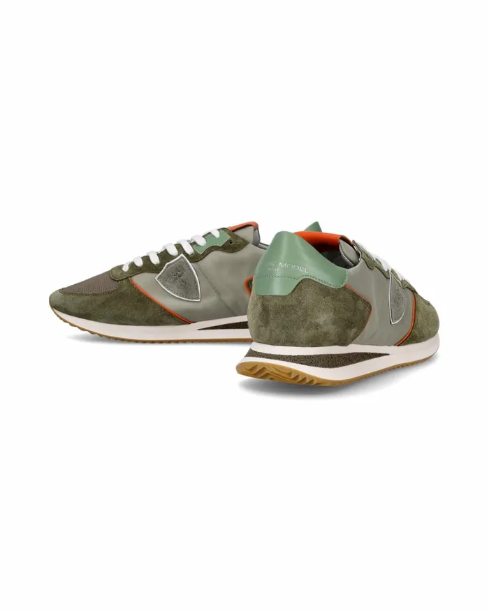 Men Trpx Sneakers GreenOrange Shoes Paris Philippe Model Paris Running