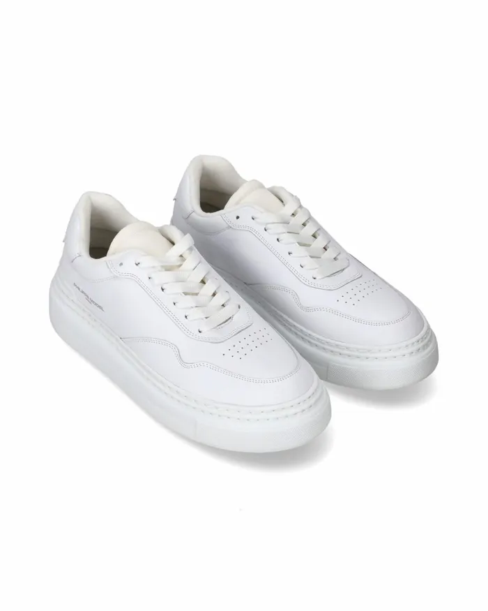 Men White Etienne Sneakers For Man Paris Philippe Model Paris Minimal