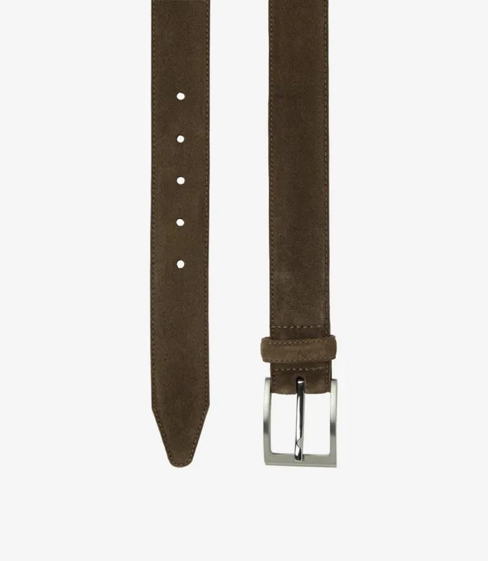 Men William Belt Flint Suede Loake Casual Belts