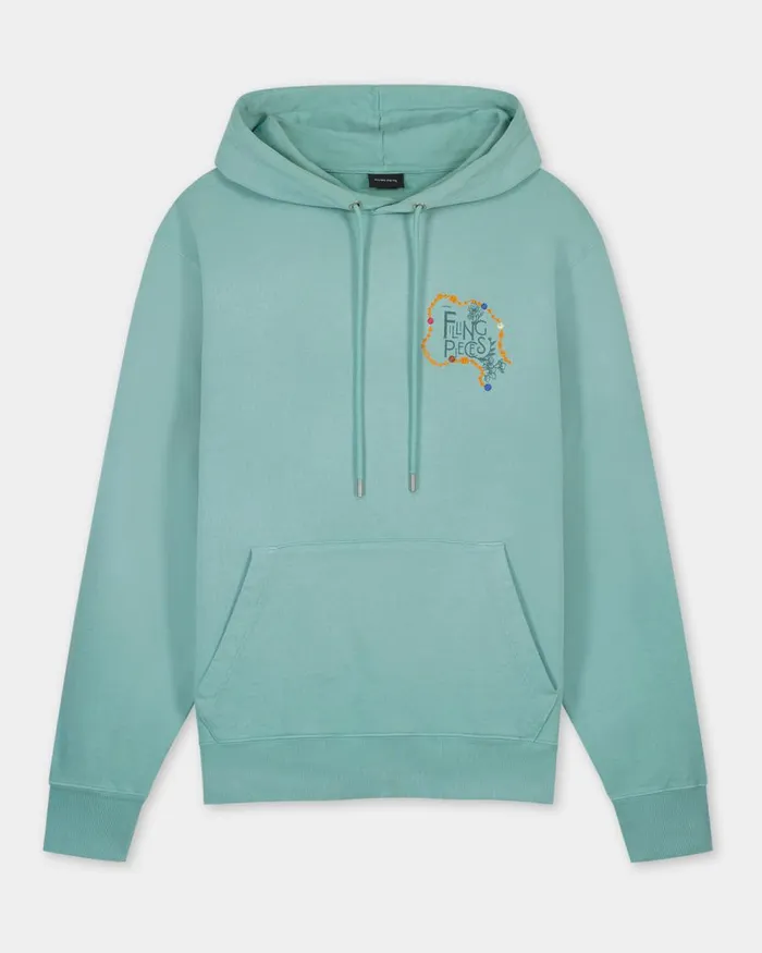 MenWomen Filling Pieces Hoodies and Sweatshirts FP Studio Hoodie FP Beads Aqua Blue