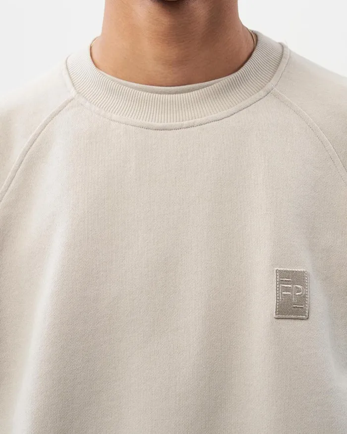MenWomen Filling Pieces Hoodies and Sweatshirts Lux Crewneck Cool Grey
