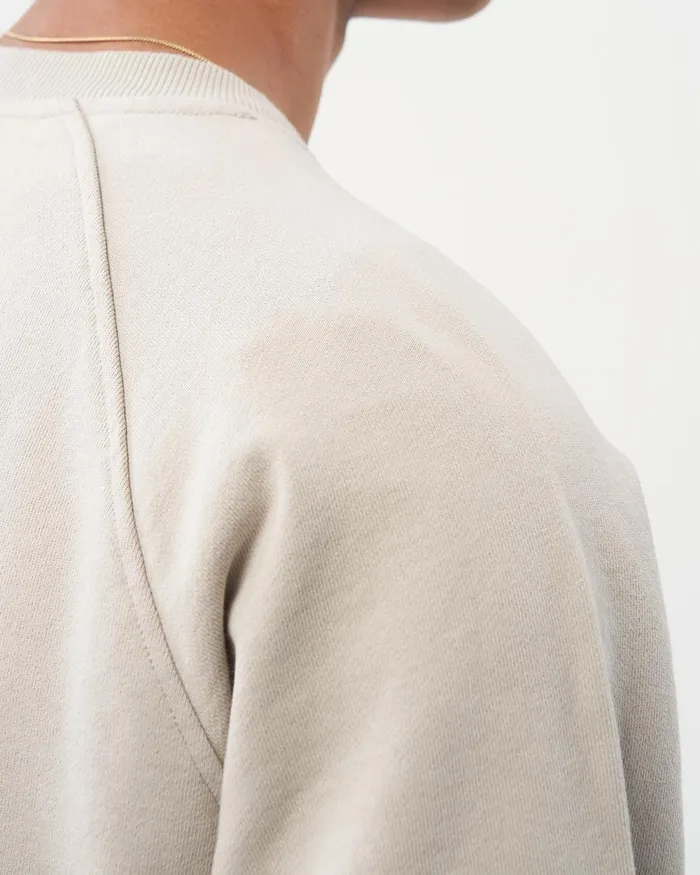 MenWomen Filling Pieces Hoodies and Sweatshirts Lux Crewneck Cool Grey