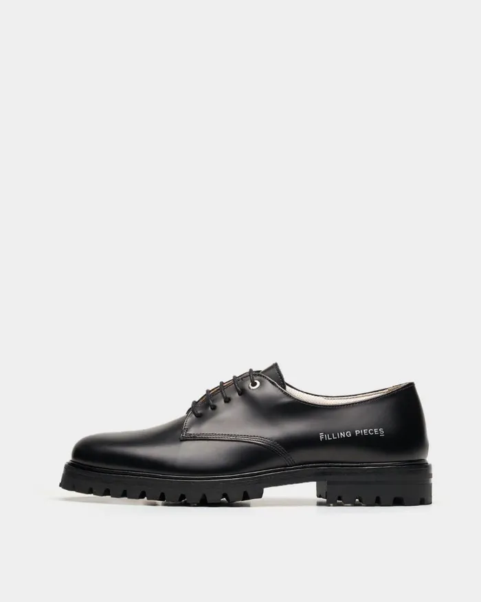 MenWomen Filling Pieces Loafers and Dress Shoes FP Dress Up Black