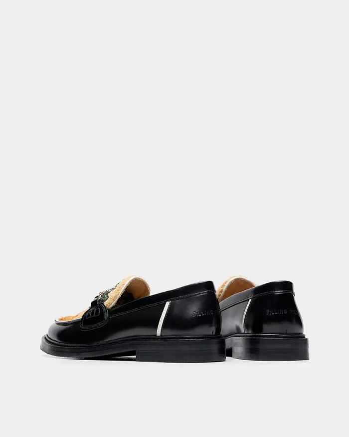 MenWomen Filling Pieces Loafers and Dress Shoes Loafer Ananas Black