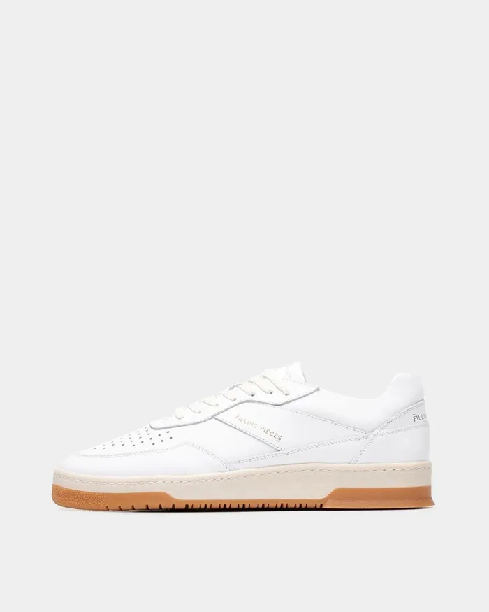 MenWomen Filling Pieces Sneakers Ace Spin White
