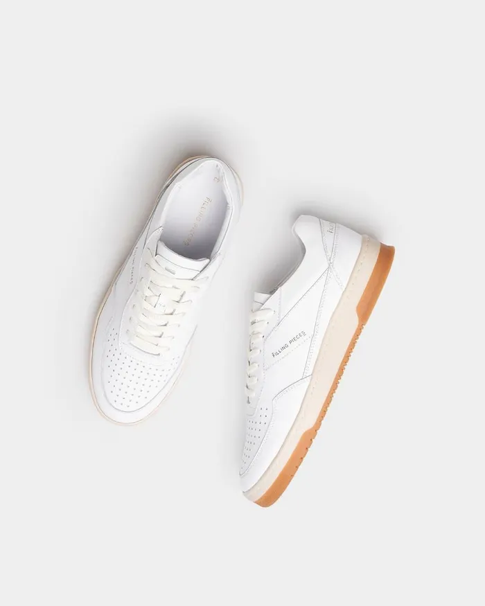 MenWomen Filling Pieces Sneakers Ace Spin White
