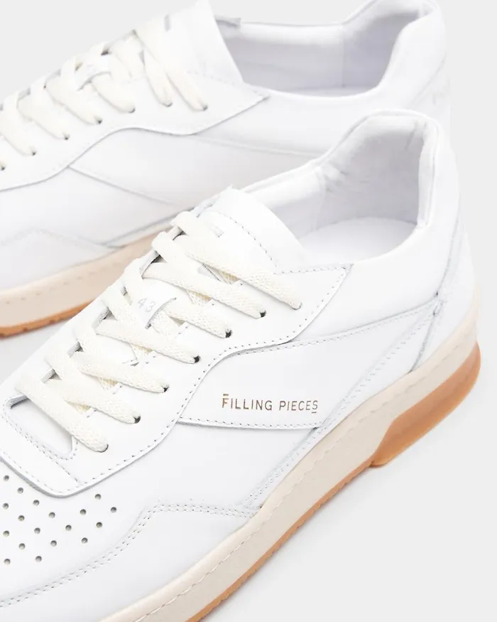 MenWomen Filling Pieces Sneakers Ace Spin White
